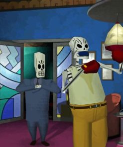 Grim Fandango Paint by Numbers