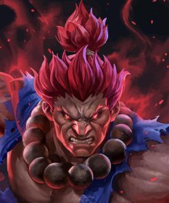 Akuma gouki paint by numbers