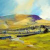 abstract Pendle Hill paint by number