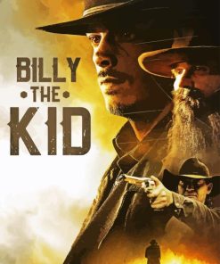 billy the kid movie paint by numbers