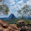 Glass House Mountains View paint by number