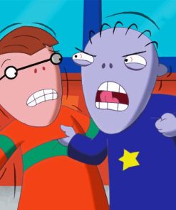 cramp twins paint by numbers