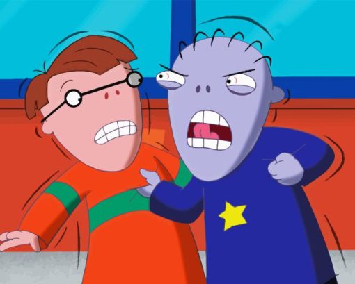 cramp twins paint by numbers