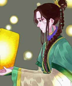 heaven blessing Qi Rong animee paint by number