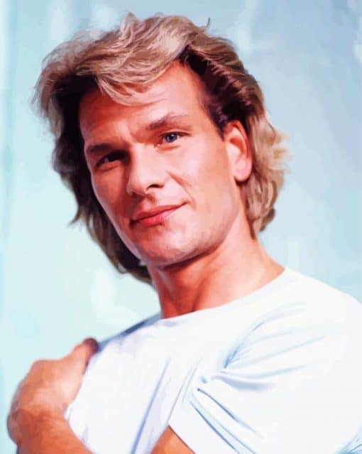 Patrick Swayze Paint By Number