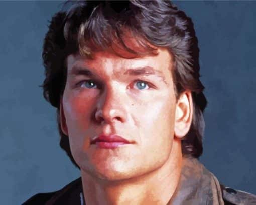 Patrick Wayne Swayze Paint By Number