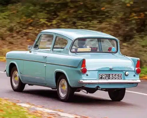 Ford Anglia Car Paint By Numbers 