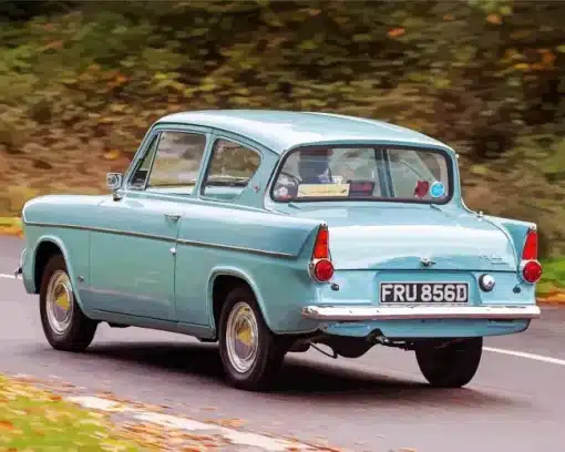 Ford Anglia Car Paint By Numbers