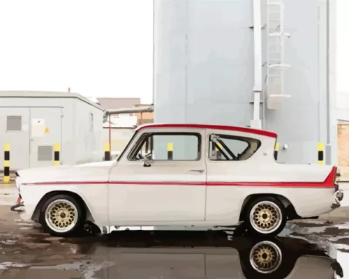 Aesthetic Ford Anglia Car Paint By Numbers